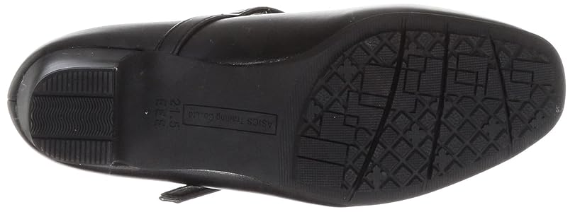 未使用　アシックス pedala パンプス スクエアトゥ レザー 現行品 Amazon | [アシックスウォーキング] ハイヒールクッション